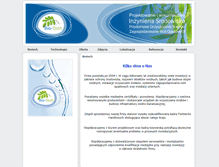 Tablet Screenshot of biotech.entro.pl