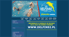 Desktop Screenshot of delfin92.entro.pl