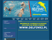 Tablet Screenshot of delfin92.entro.pl