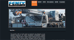 Desktop Screenshot of fenix.entro.pl